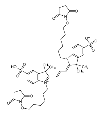 Cy3-bifunctional dye zwitterion 146397-20-8