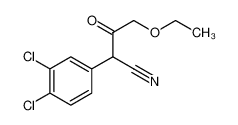 2-(3,4-dichlorophenyl)-4-ethoxy-3-oxobutanenitrile 20535-57-3