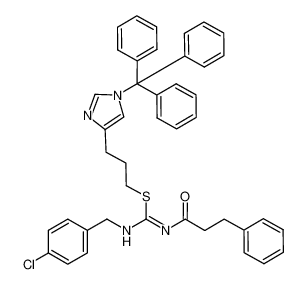 1014977-87-7 spectrum, N-(4-chlorobenzyl)-N'-(3-phenylpropionyl)-S-{3-[1-(triphenylmethyl)imidazol-4-yl]propyl}isothiourea