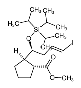 501419-00-7 (1R,2R)-2-[4-iodo-(1S)-triisopropylsilanyloxy-but-3-enyl]-cyclopentanecarboxylic acid methyl ester