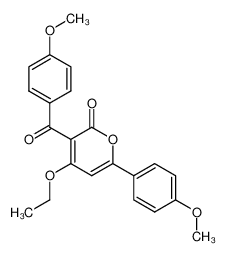 81874-58-0 structure, C22H20O6