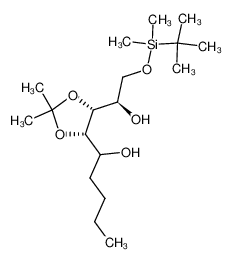 855518-43-3 structure, C18H38O5Si