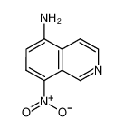 8-硝基-5-异喹啉胺