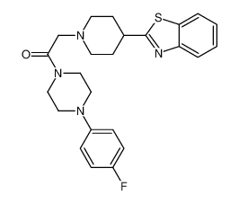 606083-36-7 structure, C24H27FN4OS