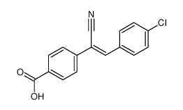 4-Stilbenecarboxylic acid, 4'-chloro-.α.-cyano- 73928-05-9