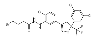 1237587-45-9 structure, C20H16BrCl3F3N3O2