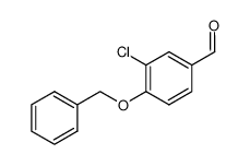 3-chloro-4-phenylmethoxybenzaldehyde 66422-84-2