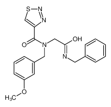 605638-61-7 structure, C20H20N4O3S