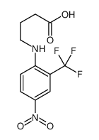 4-[4-nitro-2-(trifluoromethyl)anilino]butanoic acid 65783-36-0