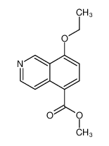 methyl 8-ethoxyisoquinoline-5-carboxylate 162615-15-8