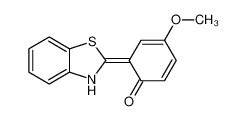 30612-17-0 6-(3H-1,3-benzothiazol-2-ylidene)-4-methoxycyclohexa-2,4-dien-1-one