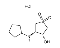 916901-11-6 structure, C9H18ClNO3S