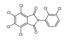 26491-30-5 structure, C14H3Cl6NO2