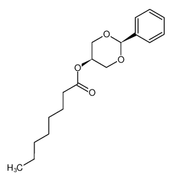 109587-92-0 cis-5-octanoyloxy-2-phenyl-[1,3]dioxane