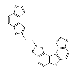 344610-49-7 structure, C28H14S5