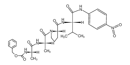 90105-43-4 spectrum, N-carbobenzoxy-alanyl-alanyl-prolyl-valine p-nitroanilide