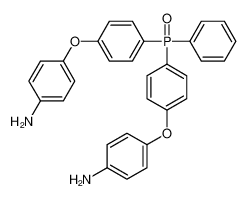 4-[4-[[4-(4-aminophenoxy)phenyl]-phenylphosphoryl]phenoxy]aniline 121566-10-7