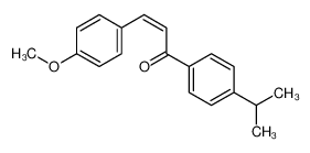 3-(4-methoxyphenyl)-1-(4-propan-2-ylphenyl)prop-2-en-1-one 93777-34-5