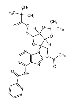 138348-88-6 spectrum, 9-(1-O-acetyl-3,4-O-isopropylidene-6-O-pivaloyl-β-D-psicofuranosyl)-N6-benzoyladenine