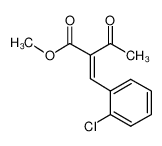 2-乙酰基-3-(2-氯苯基)丙烯酸甲酯