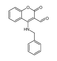 4-(benzylamino)-2-oxochromene-3-carbaldehyde 111222-25-4