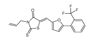 1103516-34-2 structure, C18H12F3NO2S2