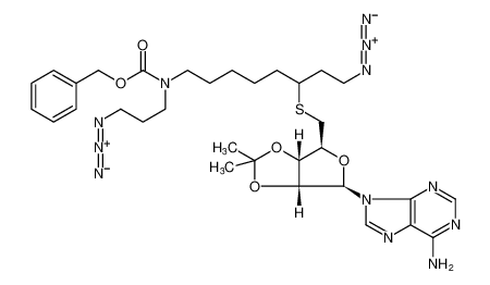 120476-82-6 structure, C32H44N12O5S