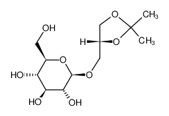 162427-77-2 (2R,3R,4S,5S,6R)-2-((R)-2,2-Dimethyl-[1,3]dioxolan-4-ylmethoxy)-6-hydroxymethyl-tetrahydro-pyran-3,4,5-triol