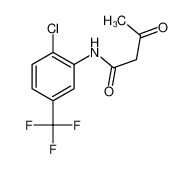 585-97-7 structure, C11H9ClF3NO2