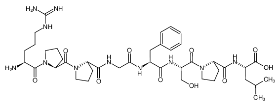 64695-06-3 structure, C41H63N11O10