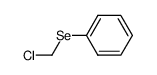 83442-19-7 chloromethyl phenyl selenide