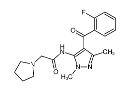 85723-00-8 structure, C18H21FN4O2