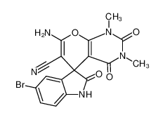 413575-35-6 structure, C17H12BrN5O4