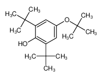2,6-ditert-butyl-4-[(2-methylpropan-2-yl)oxy]phenol 7330-85-0