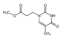 139924-84-8 spectrum, 3-(1-thyminyl)propanoic acid methyl ester