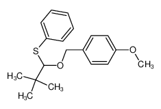 132816-19-4 (1-((4-methoxybenzyl)oxy)-2,2-dimethylpropyl)(phenyl)sulfane