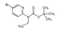 tert-butyl N-(5-bromopyridin-2-yl)-N-ethylcarbamate 1032758-85-2