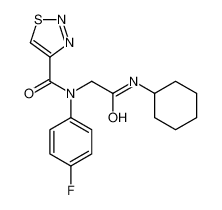 606114-53-8 structure, C17H19FN4O2S