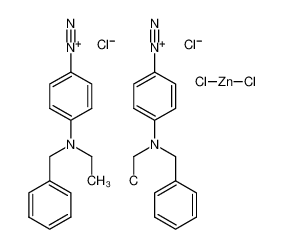 N-Benzyl-N-ethyl-1,4-phenylenediamine Diazonium Chloride Zinc Chloride 68459-97-2