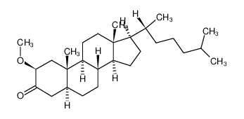 76761-34-7 2β-methoxy-5α-cholestan-3-one