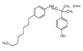 甲醛与4-(1,1-二甲基乙基)苯酚和4-辛基苯酚的聚合物