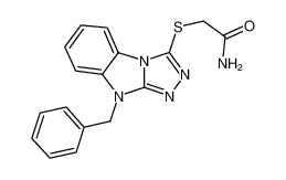 606120-65-4 structure, C17H15N5OS