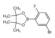 2-(5-bromo-2-fluorophenyl)-4,4,5,5-tetramethyl-1,3,2-dioxaborolane 942069-51-4