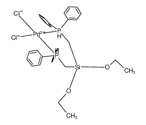 862668-27-7 structure, C30H36Cl2O2P2PdSi