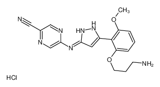 1234015-54-3 structure, C18H20ClN7O2