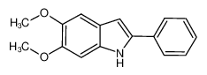 5,6-dimethoxy-2-phenyl-1H-indole 62663-26-7