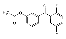 890100-16-0 structure, C15H10F2O3