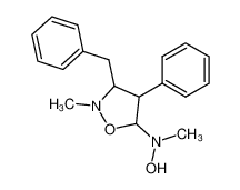 79566-22-6 spectrum, N-(3-benzyl-2-methyl-4-phenylisoxazolidin-5-yl)-N-methylhydroxylamine