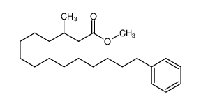 3-甲基-15-苯基十五烷酸甲酯