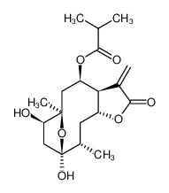 圆叶肿柄菊素 A